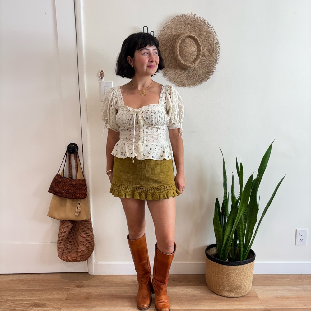 DOEN Docia Top in Nut Milk 🕊️